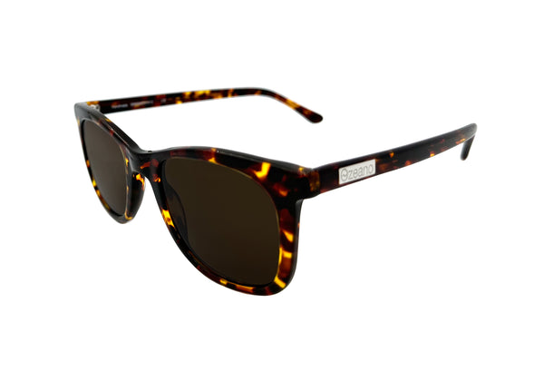 brown polarised wayfarer sunglasses from Ozeano Vision