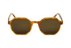 Sustainable orange sunglasses from Ozeano Vision