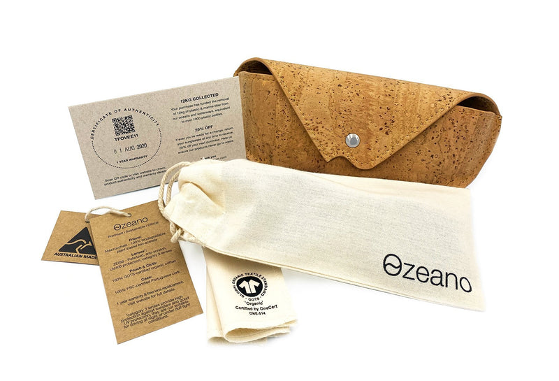 Eco-friendly sunglasses accessories from Ozeano Vision