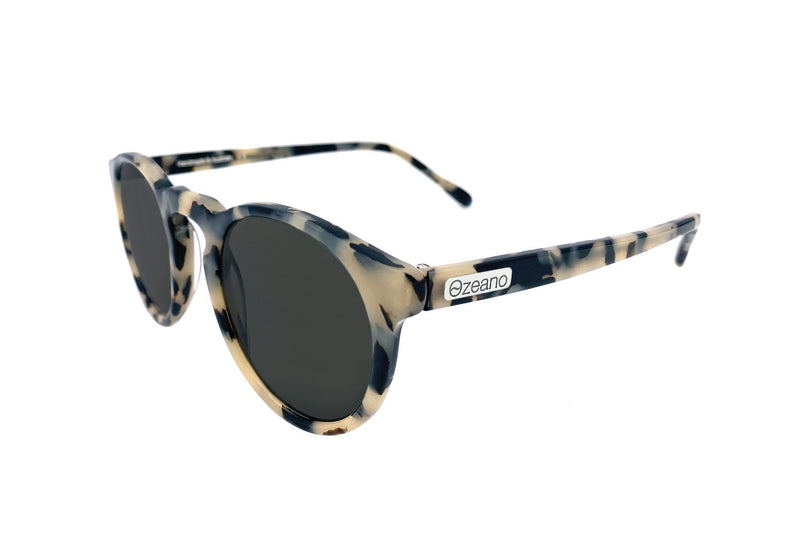 Black and white Polarised Sunglasses - Ozeano Vision