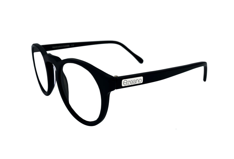 Black Prescription Glasses - Ozeano Vision